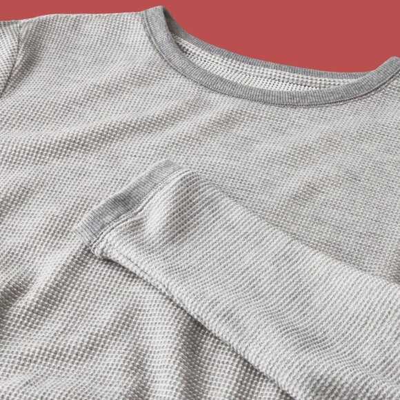 Good Fellow & Co - Men's Relaxed Fit Long Sleeve Thermal Undershirt - Gray - M - Picture 3 of 13